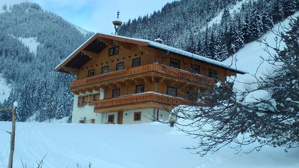 Ferienwohnung Biobergbauernhof Brandenau Taxenbach Exterior foto