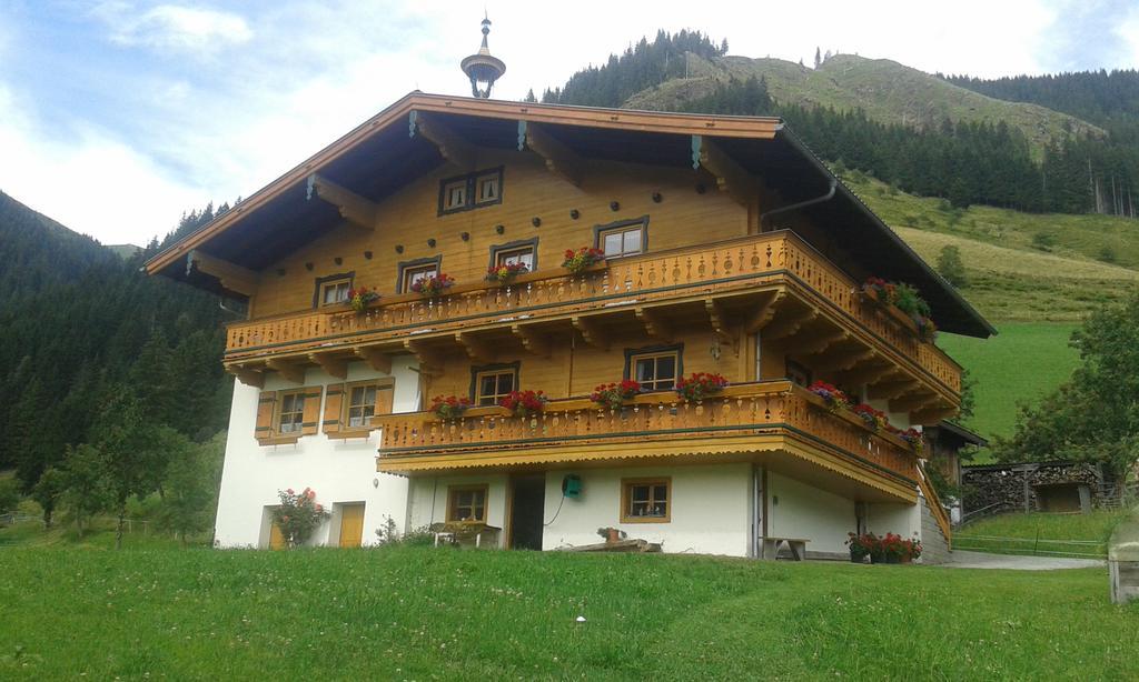 Ferienwohnung Biobergbauernhof Brandenau Taxenbach Exterior foto